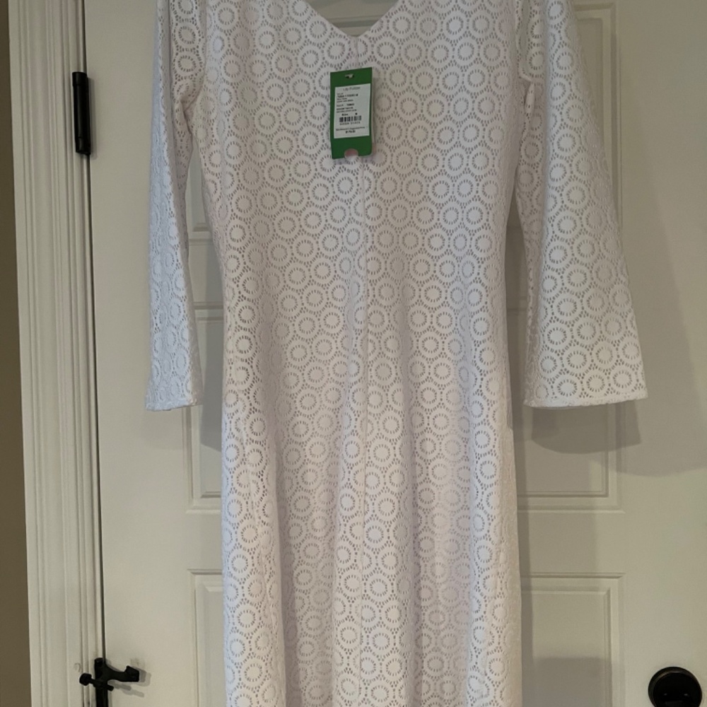 Lilly Pulitzer Alden Tunic Dress - White - Picture 6 of 6